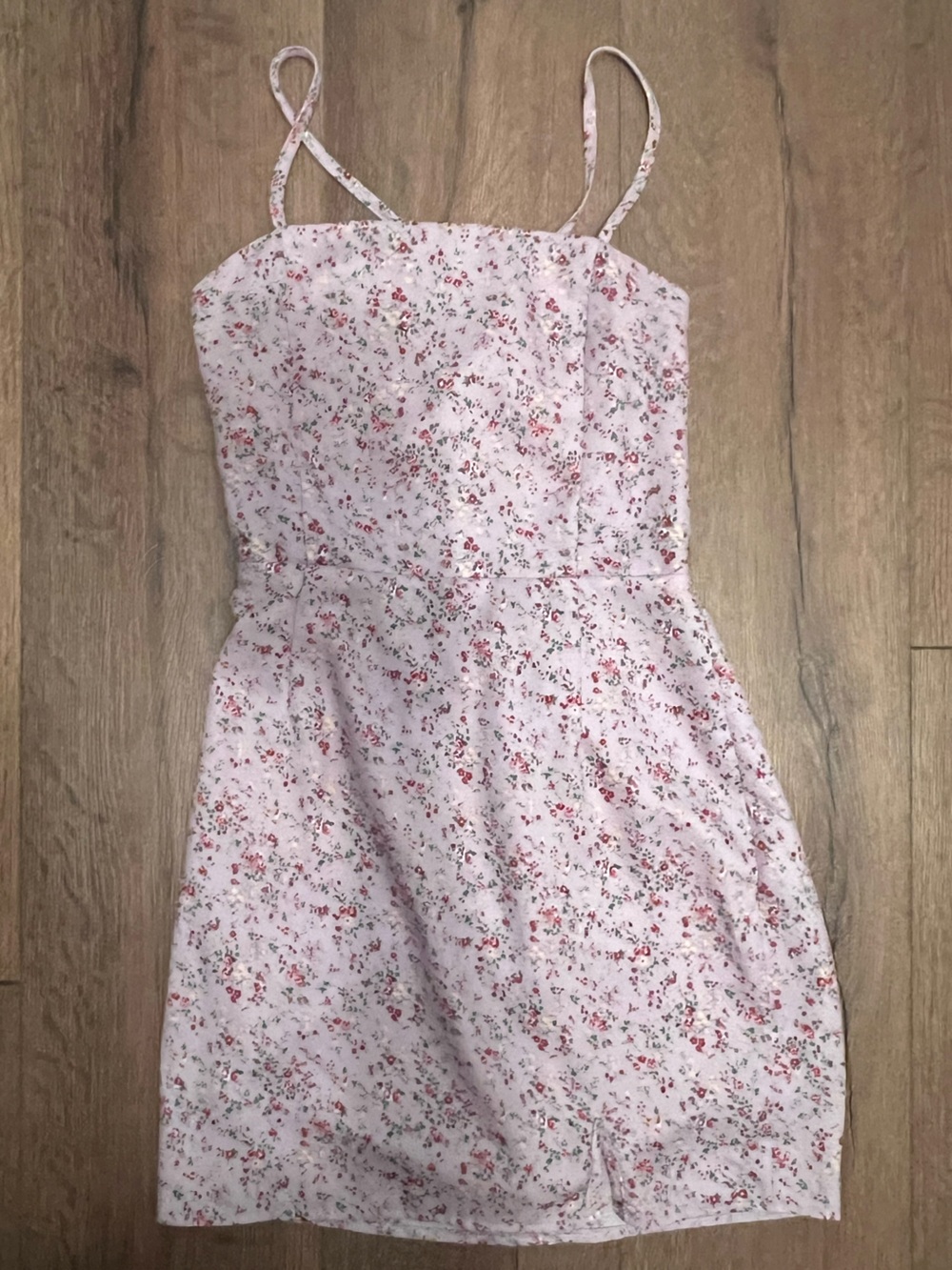 Purple Floral Dress